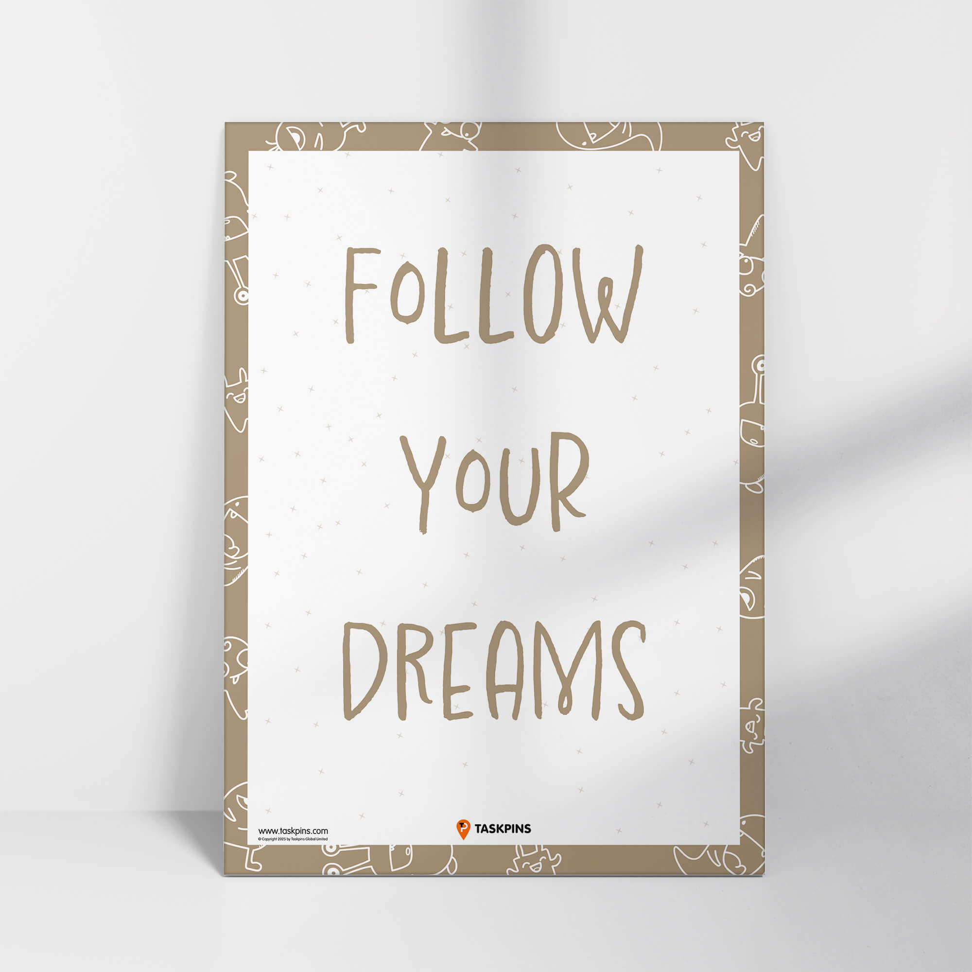 daily Follow Your Dreams handout