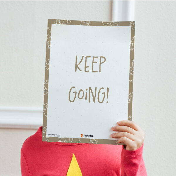 Keep Going print