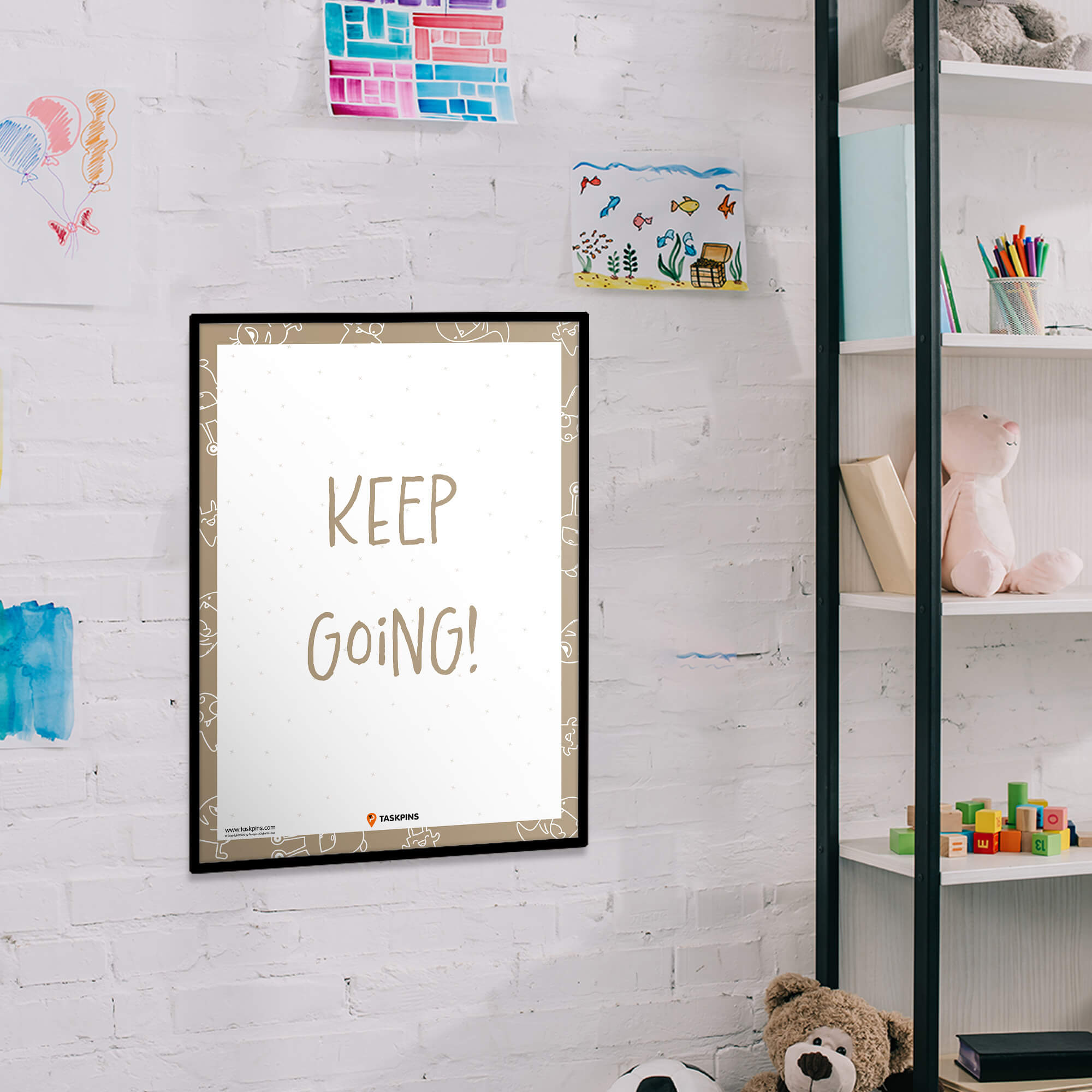 Keep Going wall chart