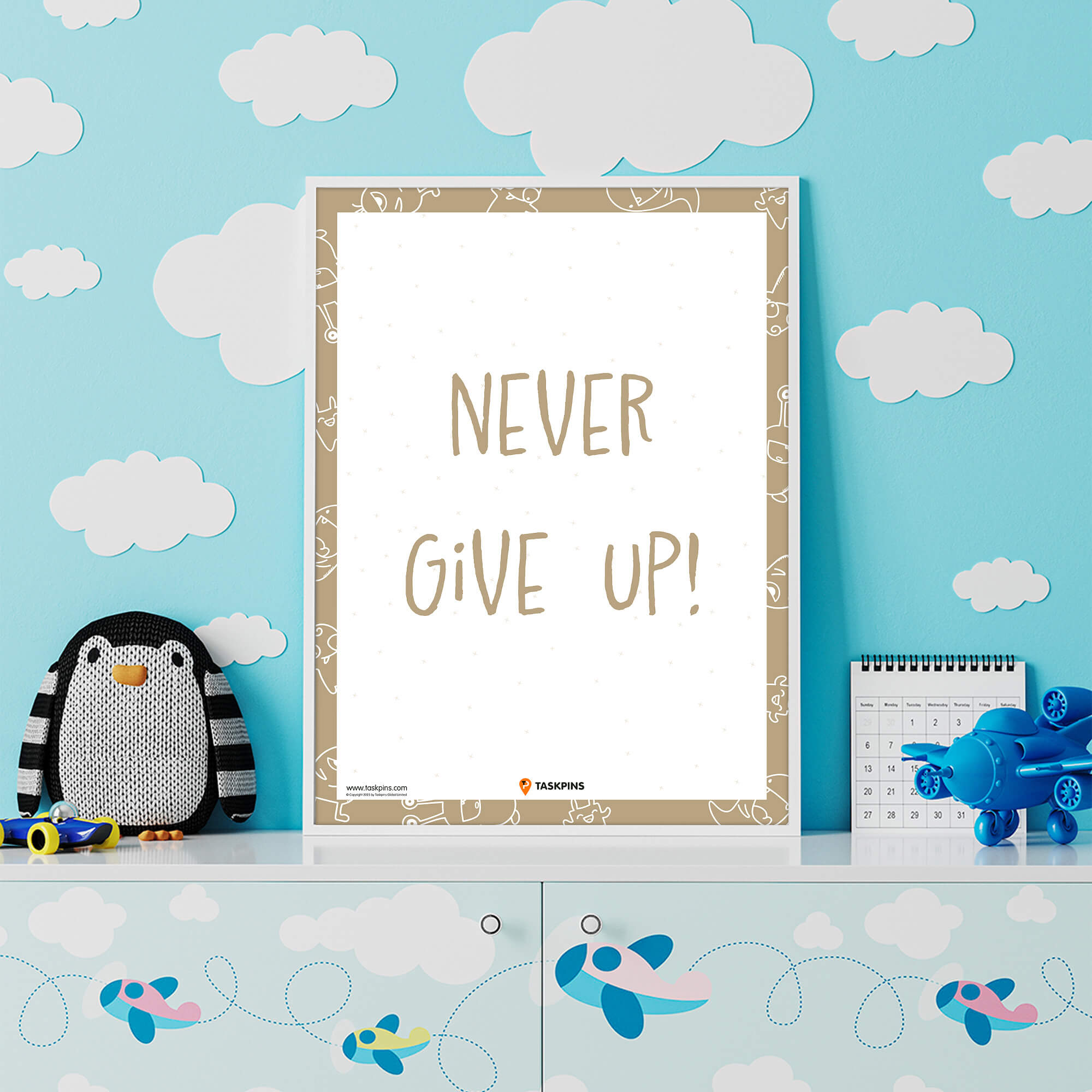 Never Give Up printable