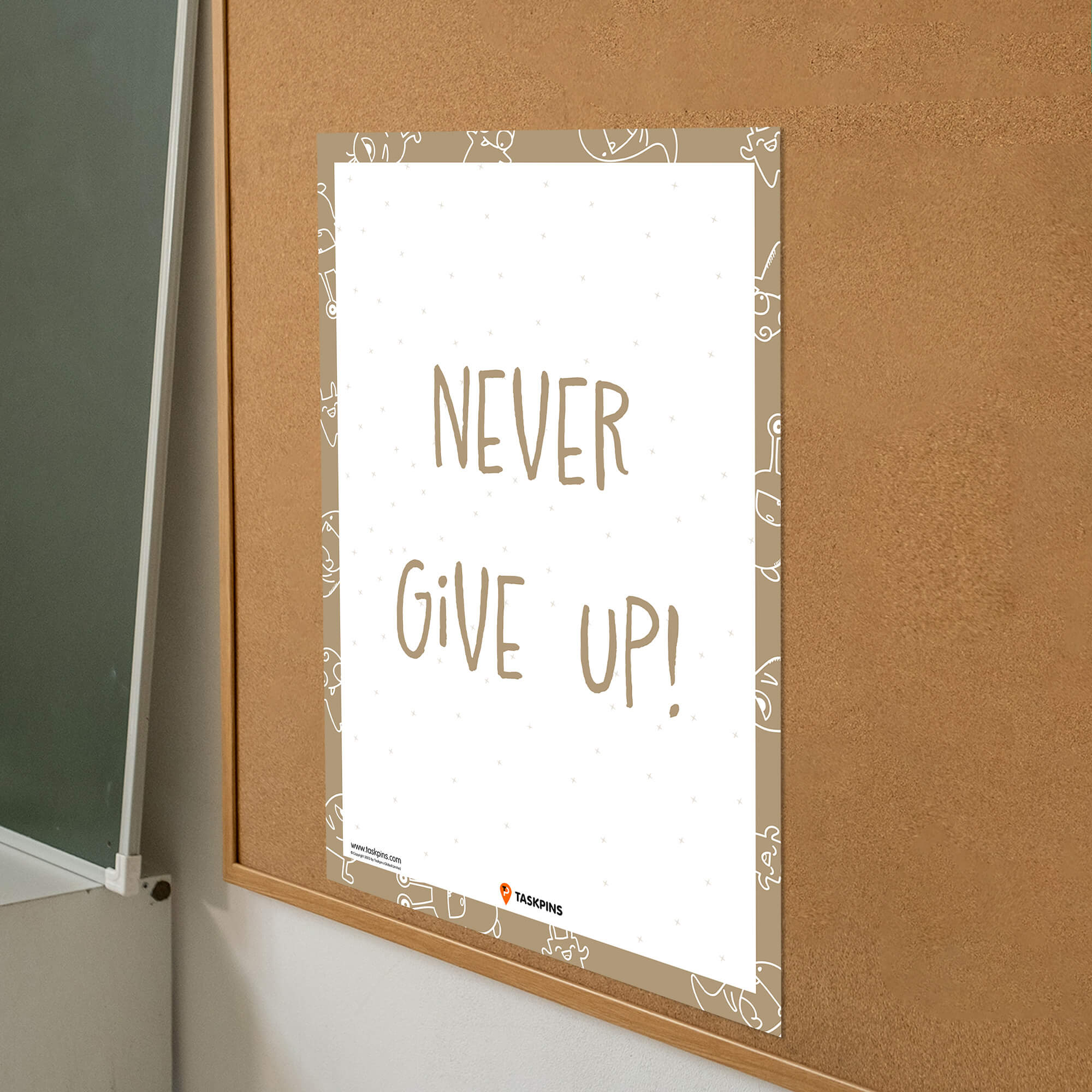 perseverance Never Give Up decor