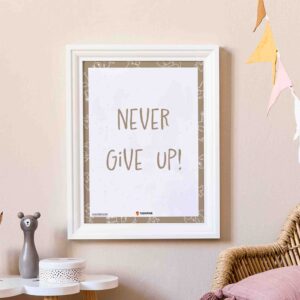Never Give Up Poster
