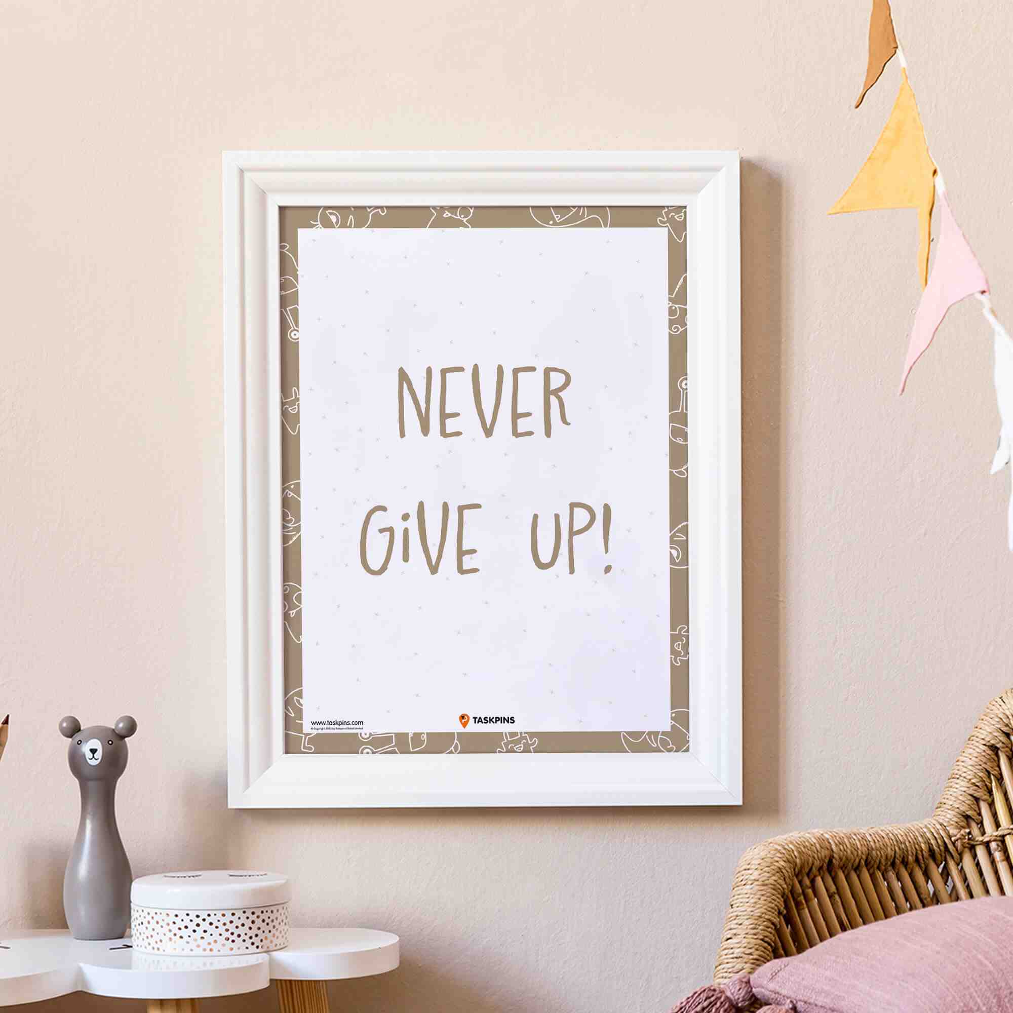 Never Give Up Poster