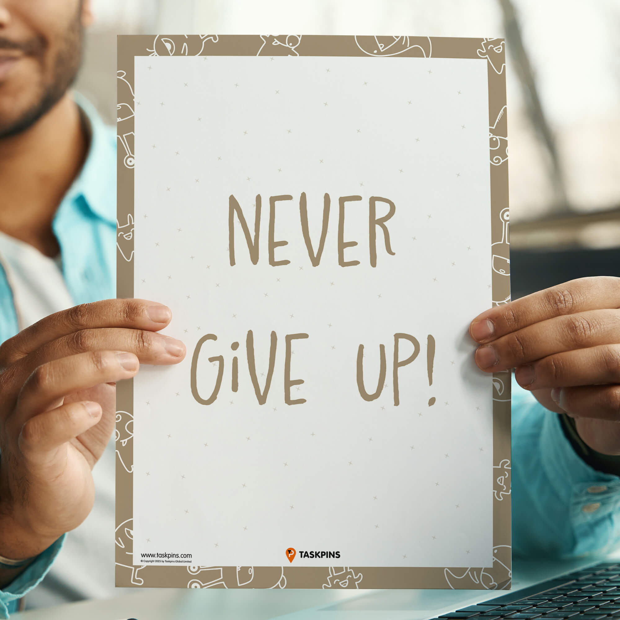 tenacity Never Give Up artwork