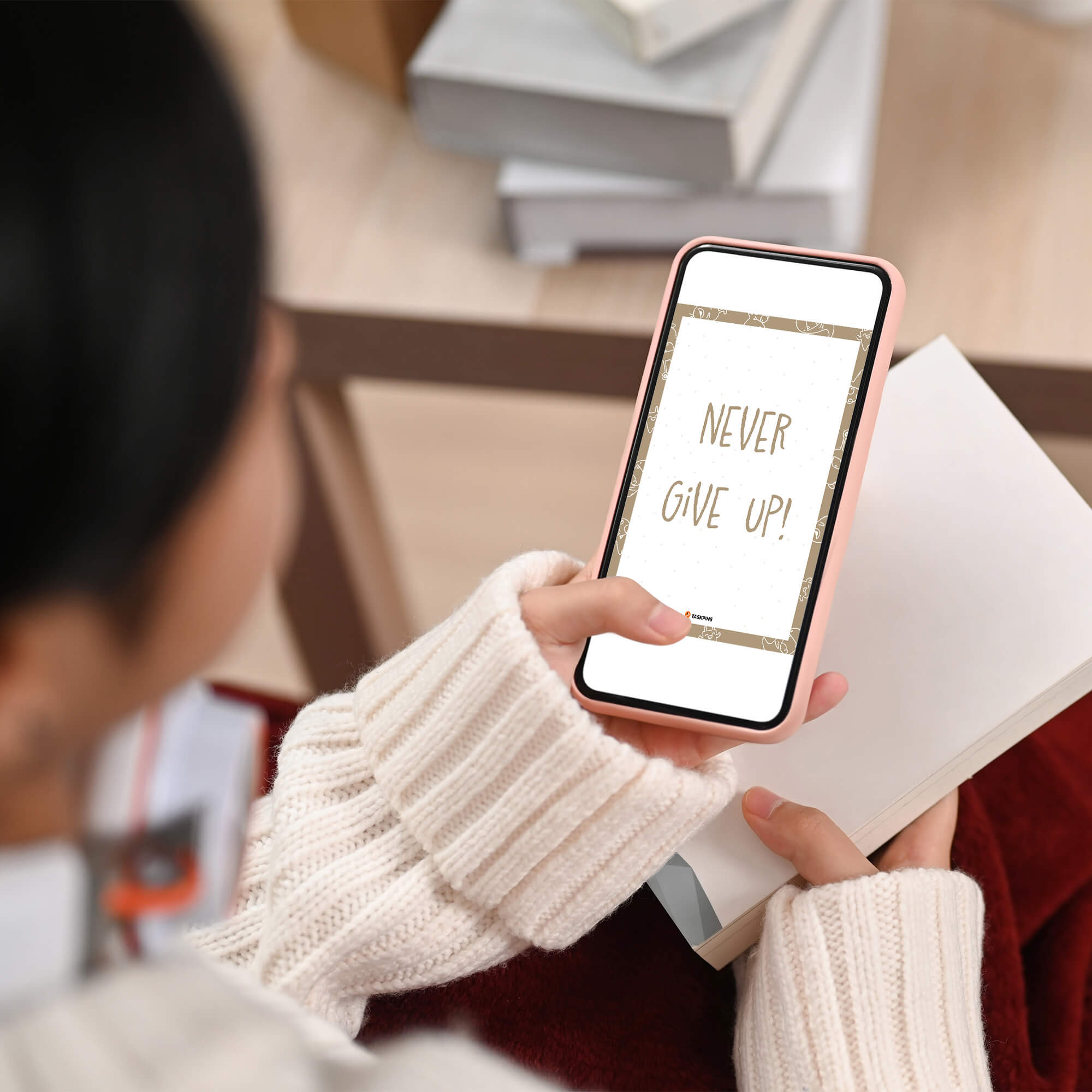 Never Give Up handout digital