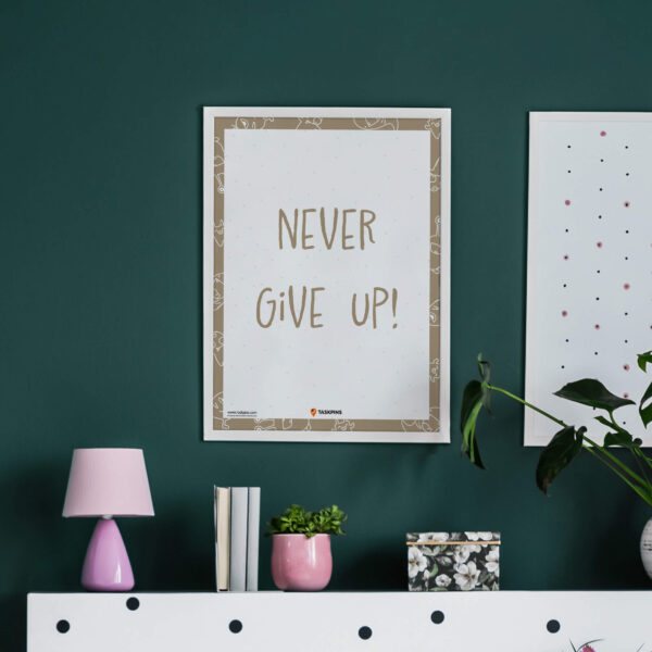 Never Give Up poster