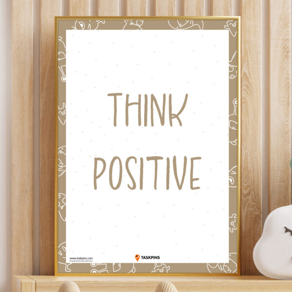 Think Positive decor