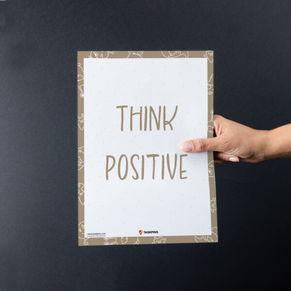 joy Think Positive display