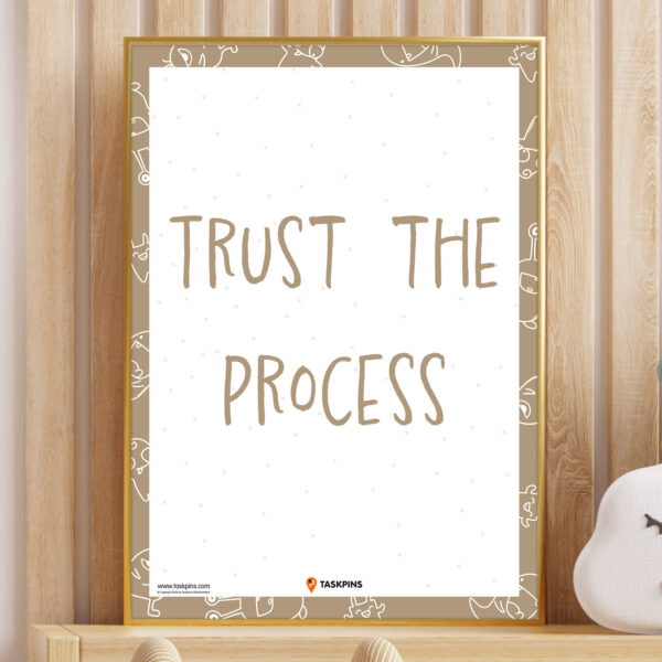 Trust The Process decor