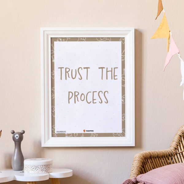 Trust The Process guide printable