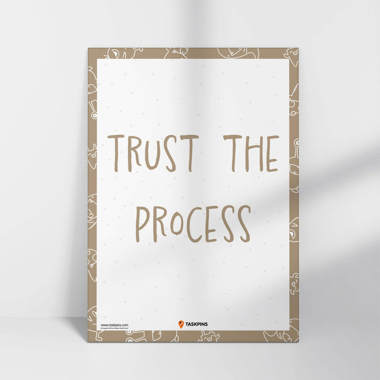 Trust The Process Poster Printable Affirmation