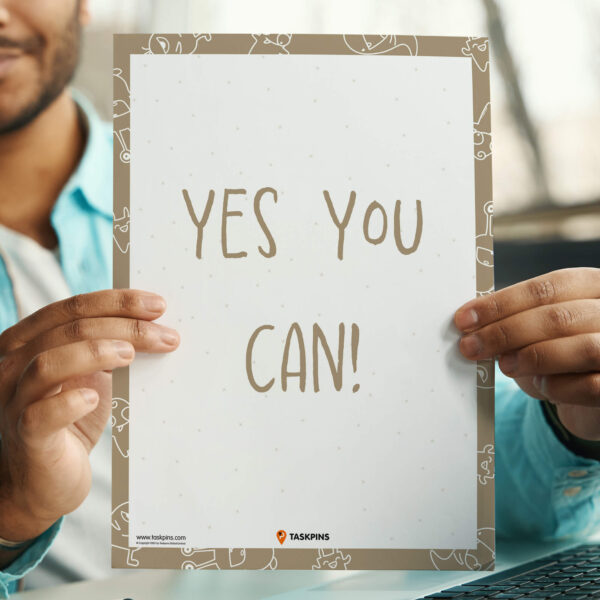 empowerment Yes You Can display