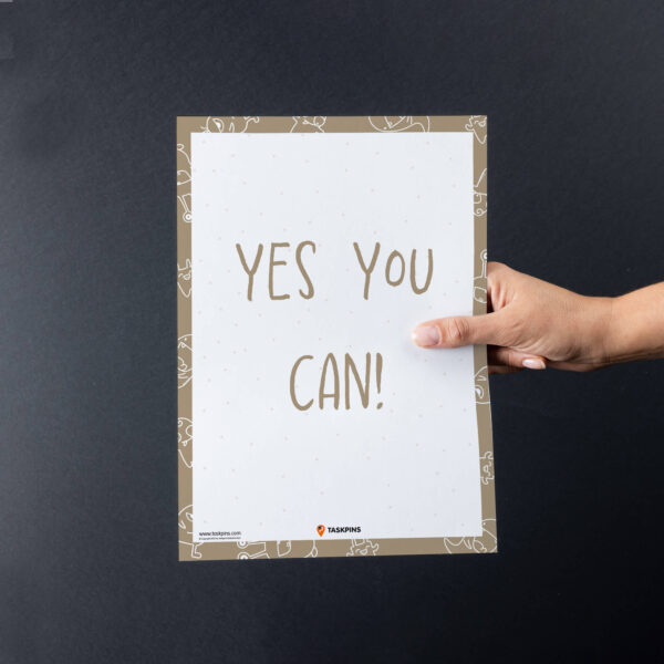 Yes You Can guide printable