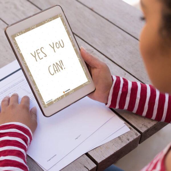 digital Yes You Can poster