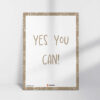 daily Yes You Can handout