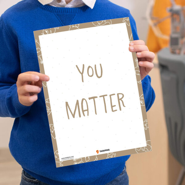 printable You Matter chart