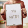 affirmation You Matter poster